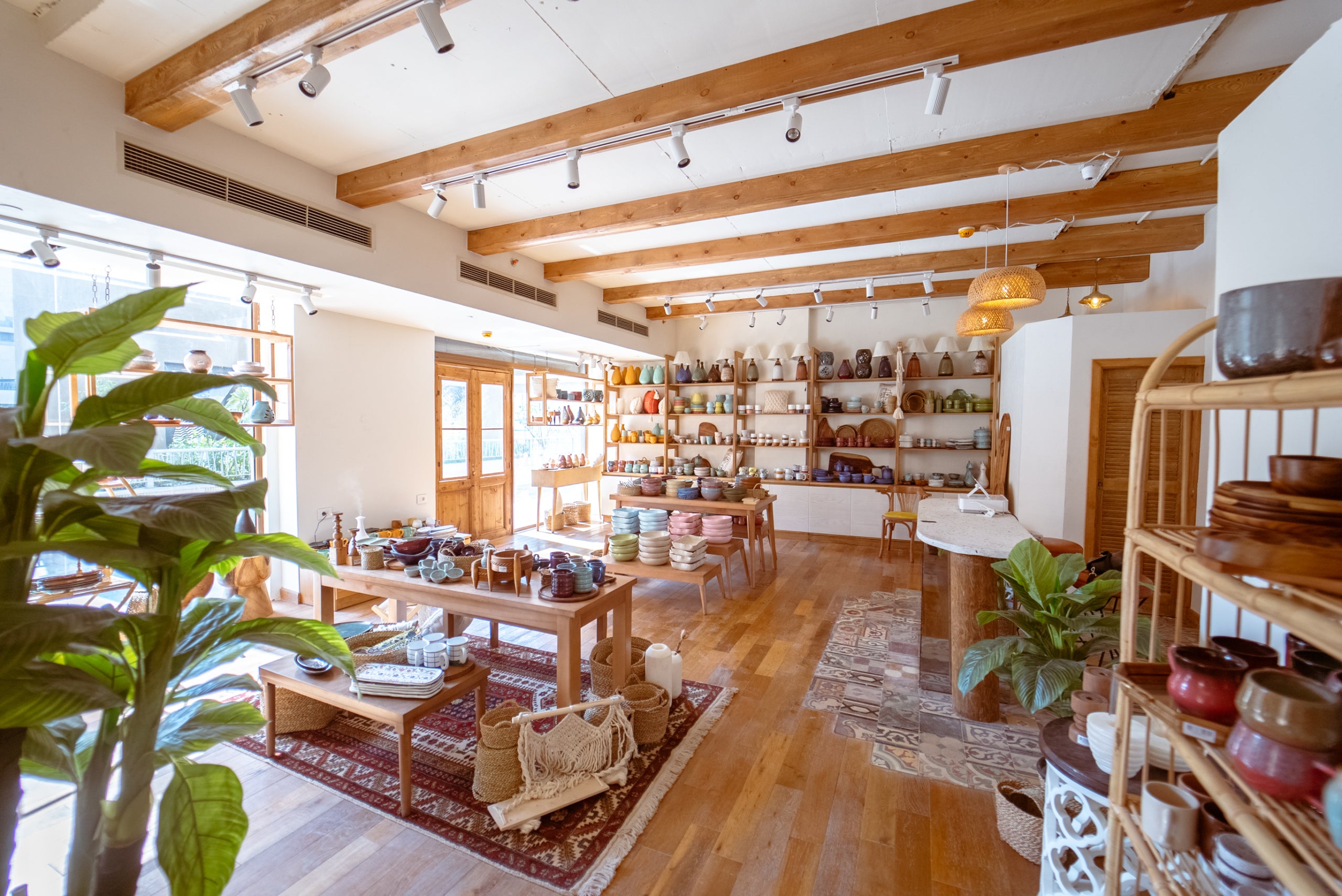 Wide Shot of Ellie Home Showroom at Arkan Plaza in Giza, Egypt