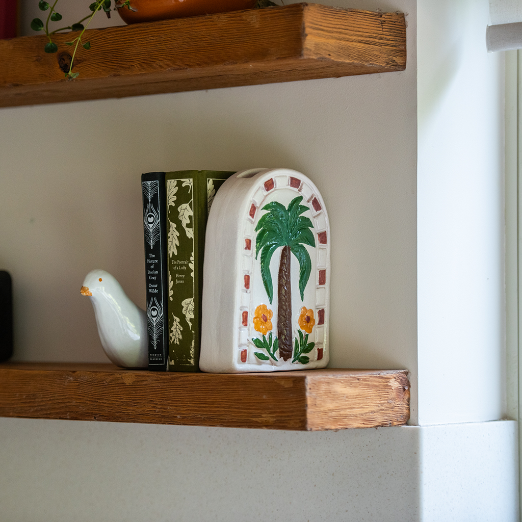 Palm Sway Vase - Ellie Home
