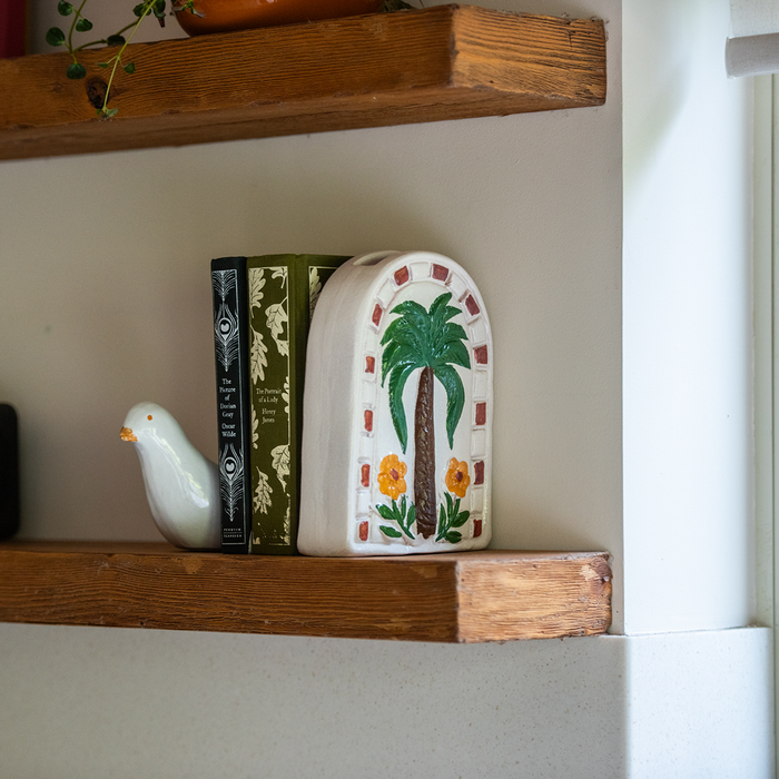 Palm Sway Vase - Ellie Home