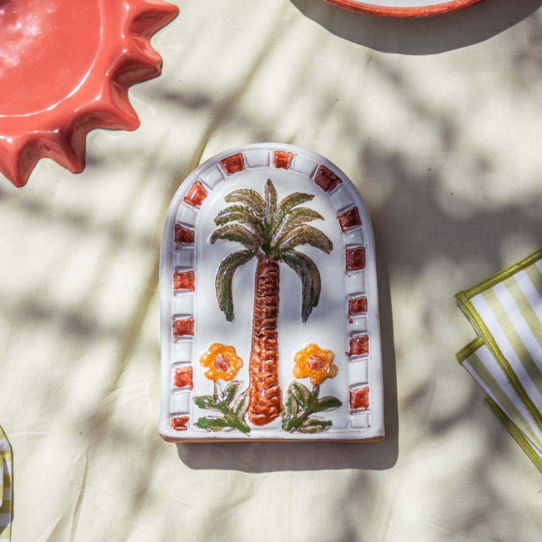 Palm Sway Vase - Ellie Home