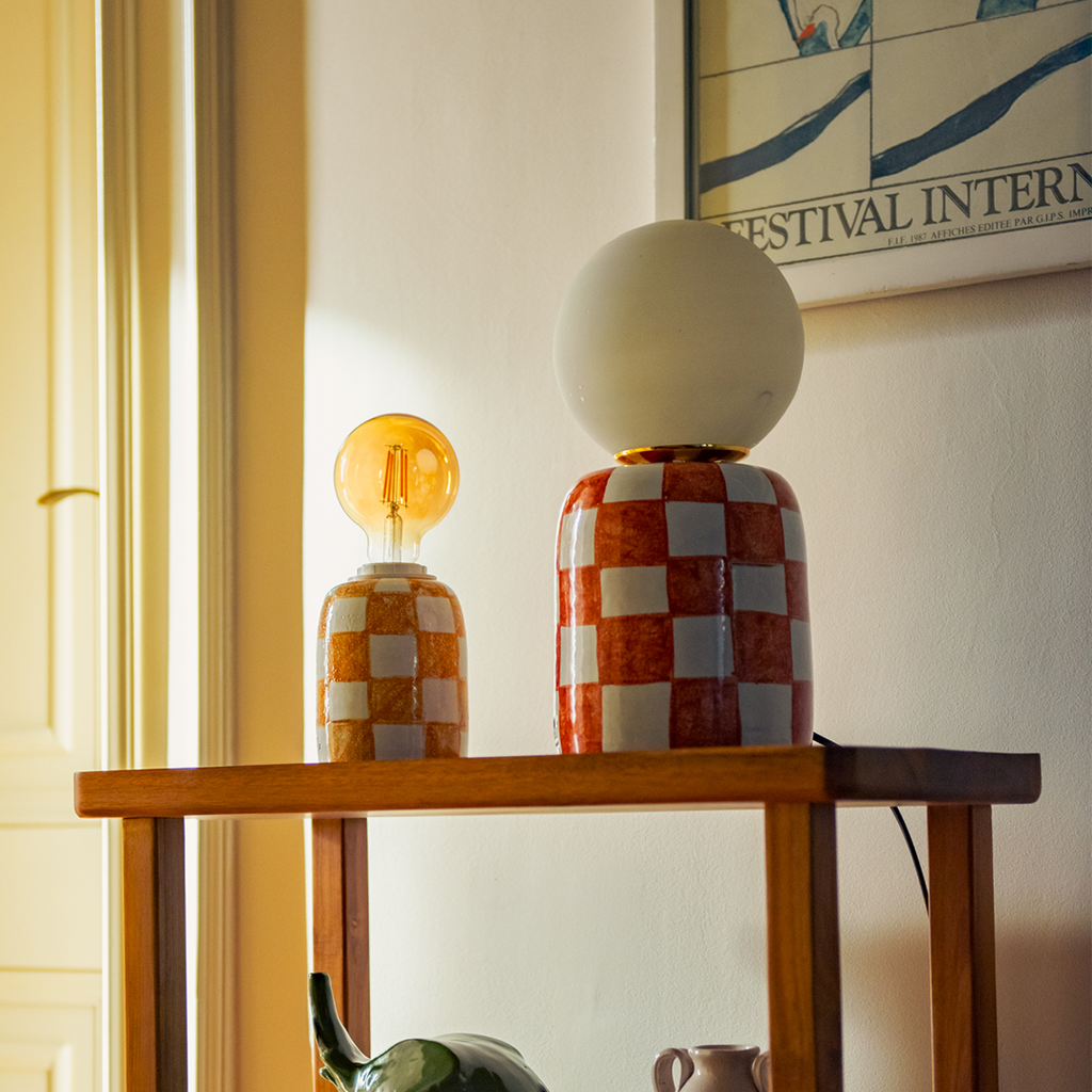 Trunk Tiles Lamp - Ellie Home