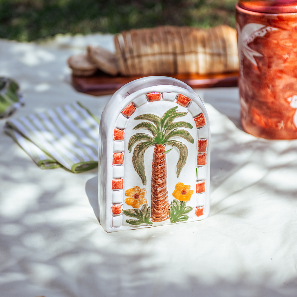 Palm Sway Vase - Ellie Home