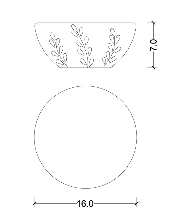 Falling Leaves Soup Bowl - Ellie Home