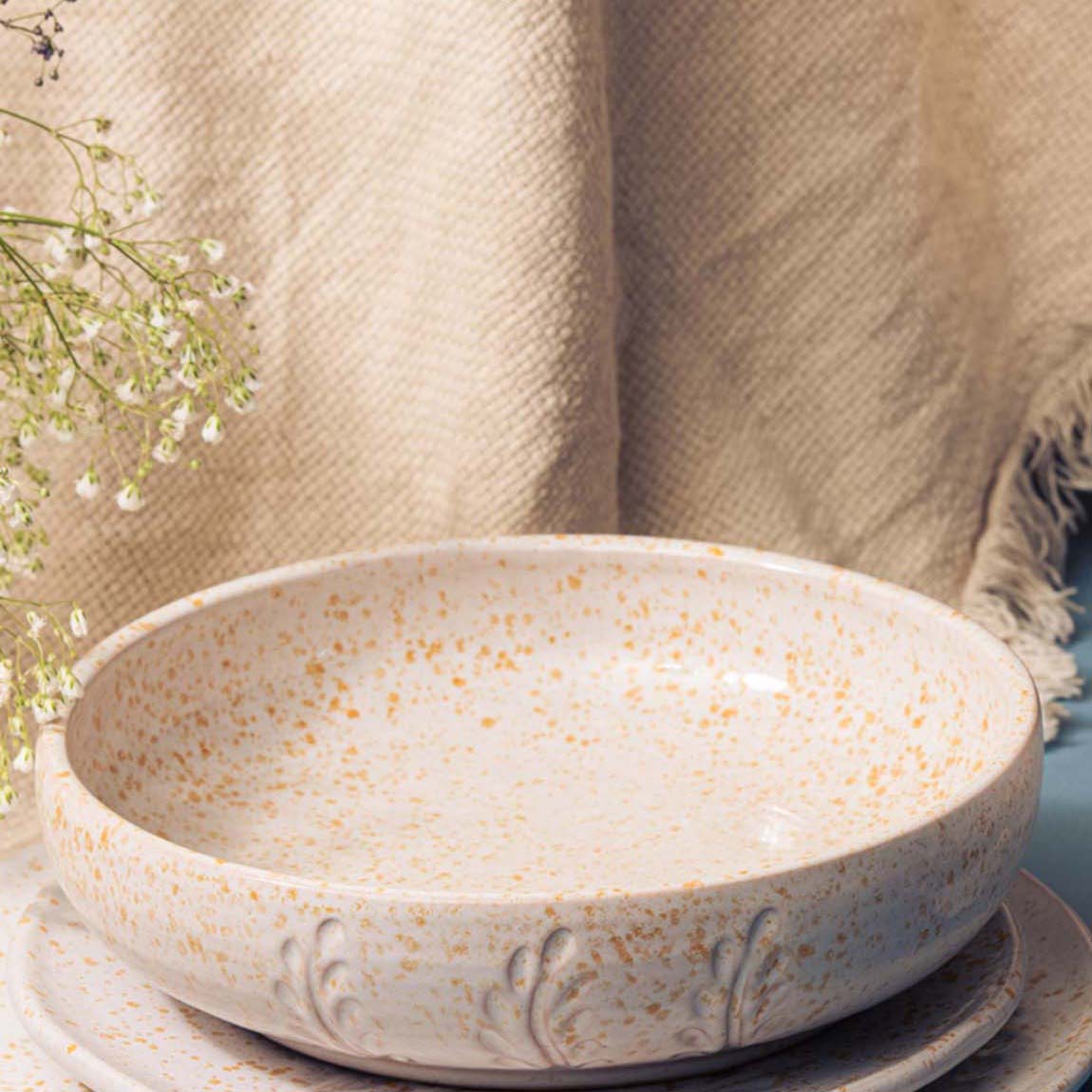 Falling Leaves Pasta Bowl - Ellie Home