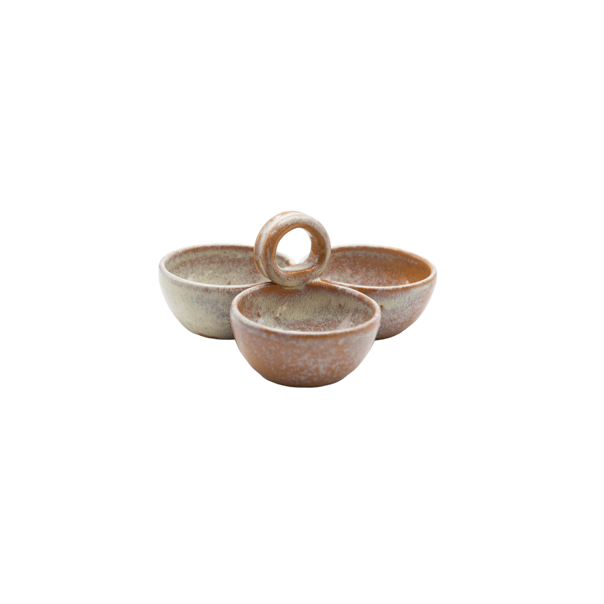 Earthy Triple Serving Bowl - Ellie Home