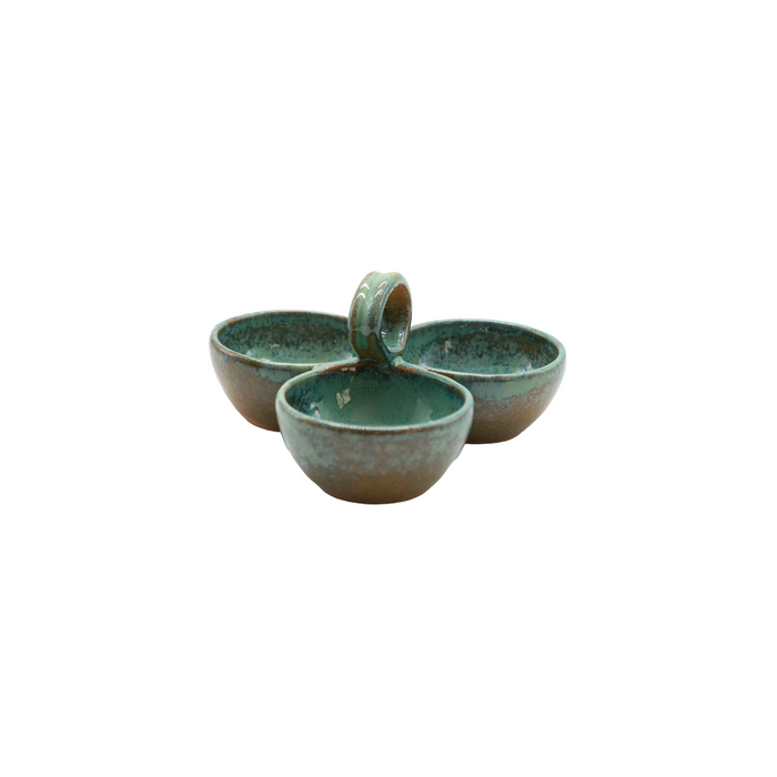 Earthy Triple Serving Bowl - Ellie Home